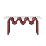 Ondine Glass Top Coffee Table by Modway