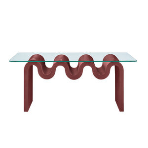Ondine Glass Top Coffee Table by Modway