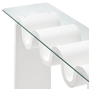 Ondine Glass Top 50" Console Table by Modway