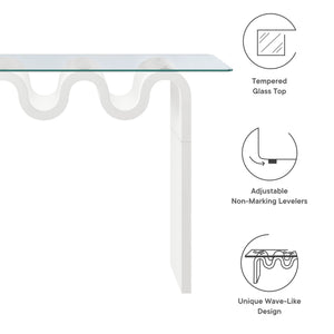 Ondine Glass Top 50" Console Table by Modway
