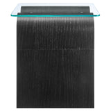 Ondine Glass Top Side Table by Modway
