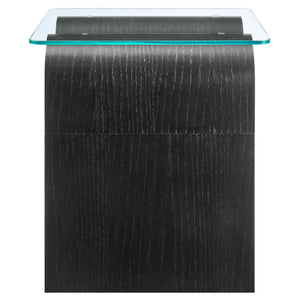 Ondine Glass Top Side Table by Modway
