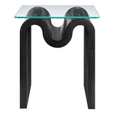 Ondine Glass Top Side Table by Modway
