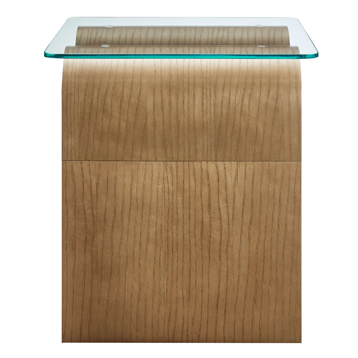 Ondine Glass Top Side Table by Modway