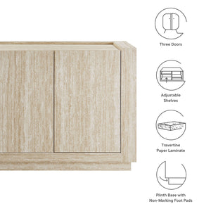 Hollis 59" Travertine Sideboard by Modway
