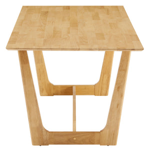 Solara 71" Rectangle Wood Dining Table by Modway