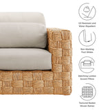 Thames Outdoor Patio Rattan Armchair by Modway