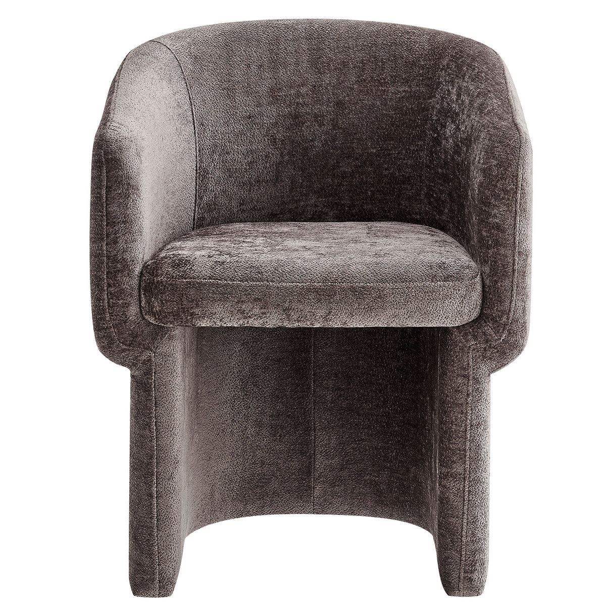 Verity Barrel Back Chenille Dining Armchair by Modway
