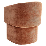 Verity Barrel Back Chenille Dining Armchair by Modway