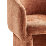 Verity Barrel Back Chenille Dining Armchair by Modway