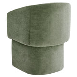 Verity Barrel Back Chenille Dining Armchair by Modway