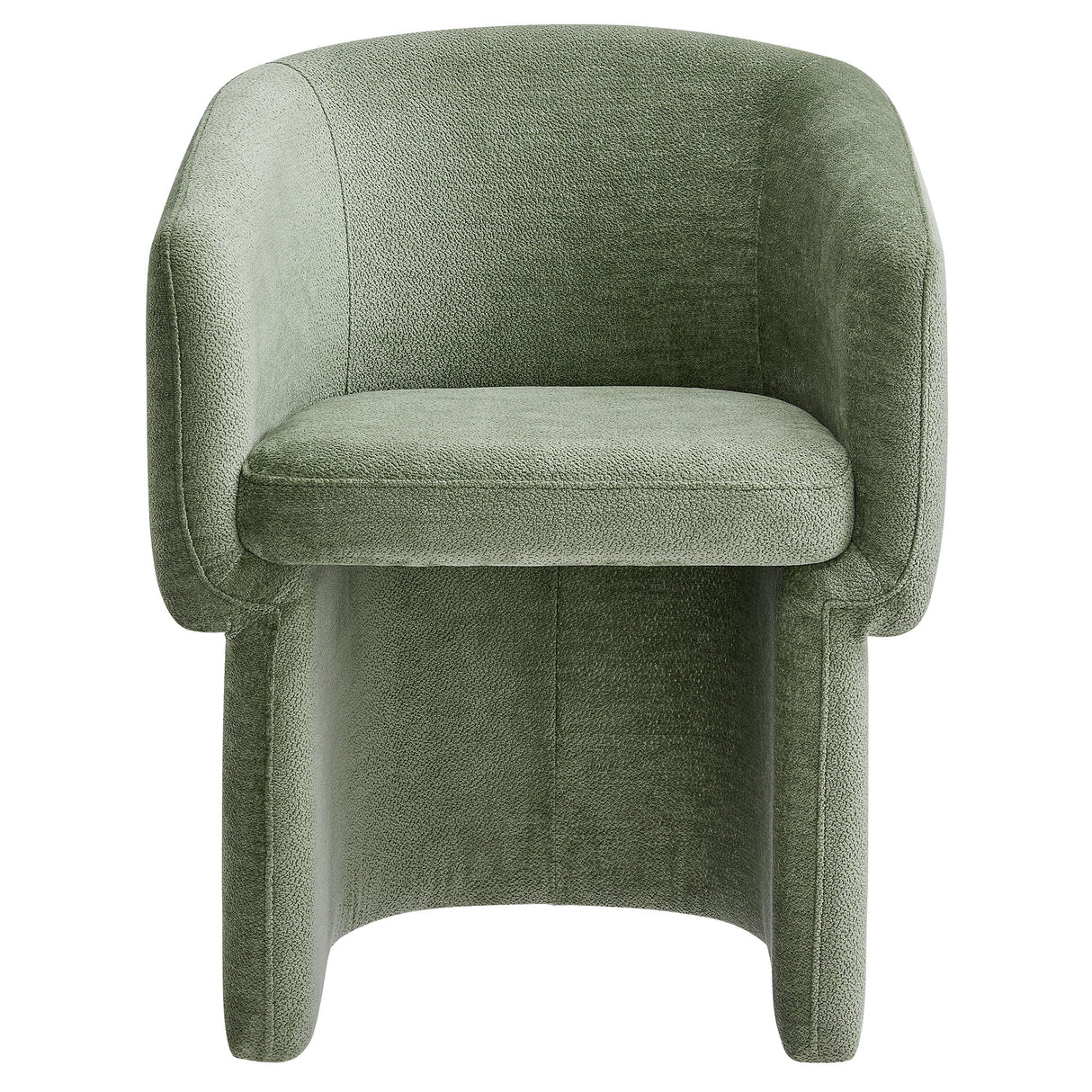 Verity Barrel Back Chenille Dining Armchair by Modway