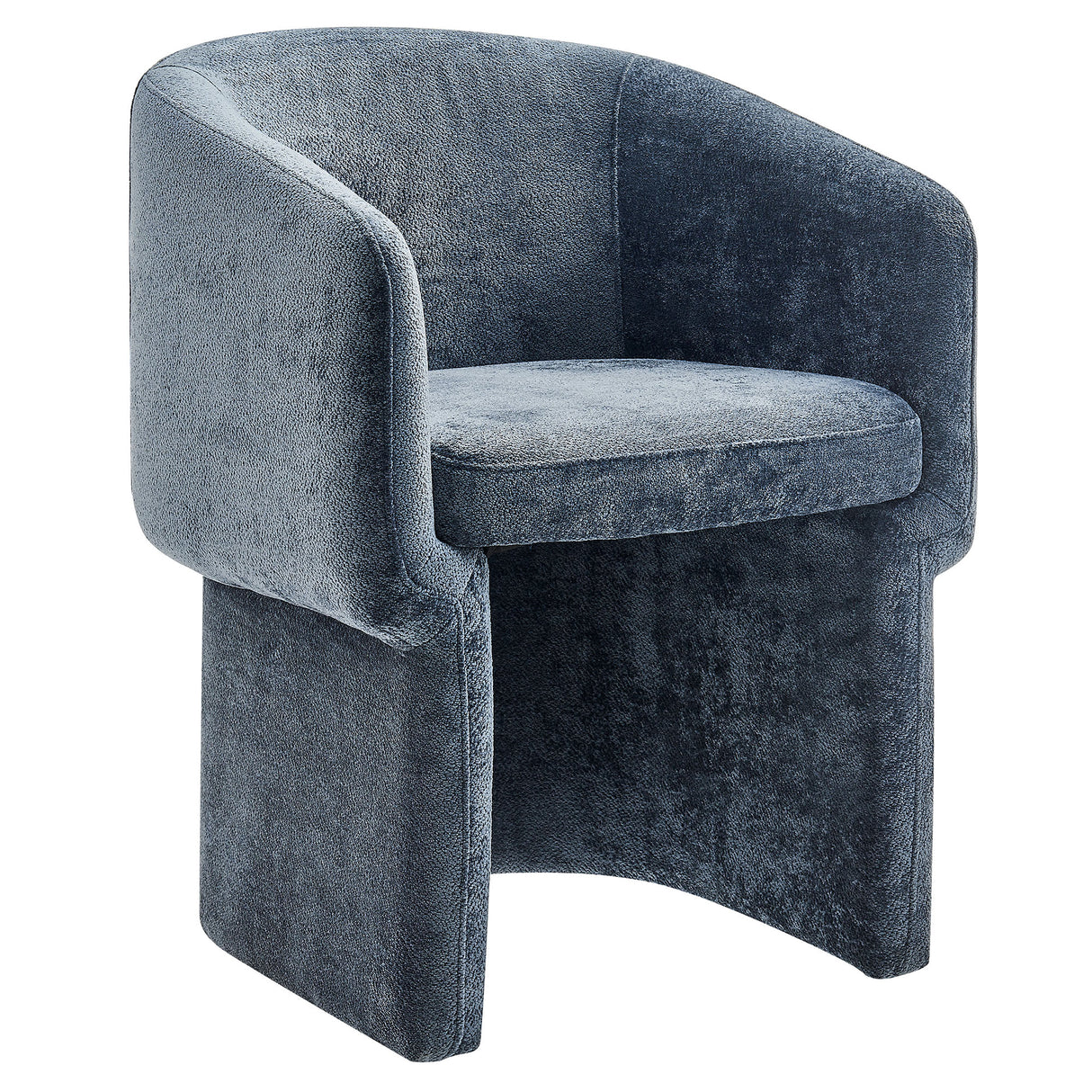 Verity Barrel Back Chenille Dining Armchair by Modway