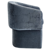 Verity Barrel Back Chenille Dining Armchair by Modway