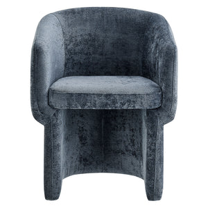 Verity Barrel Back Chenille Dining Armchair by Modway