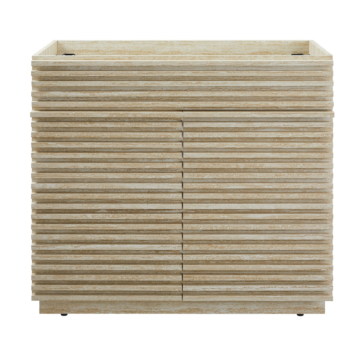 Render 36" Faux Travertine Bathroom Vanity Cabinet by Modway