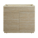 Render 36" Faux Travertine Bathroom Vanity Cabinet by Modway