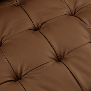 Valour Tufted Vegan Leather Loveseat by Modway