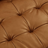 Valour Tufted Vegan Leather Loveseat by Modway