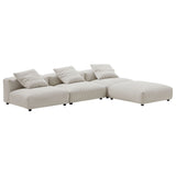 Solace 4-Piece Modular Corduroy Upholstered Sectional Sofa by Modway