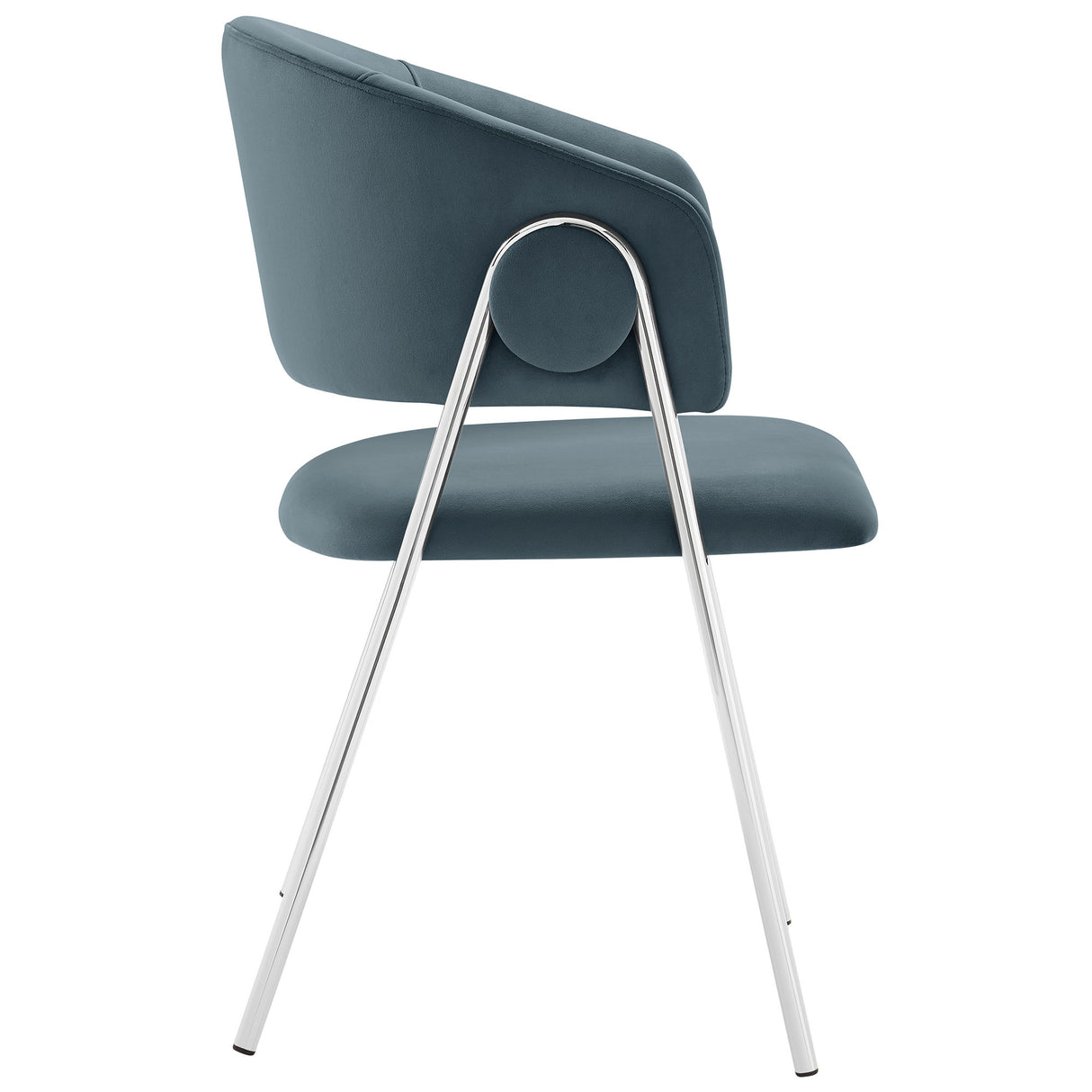 Nella Upholstered Performance Velvet Dining Chair Set of 2