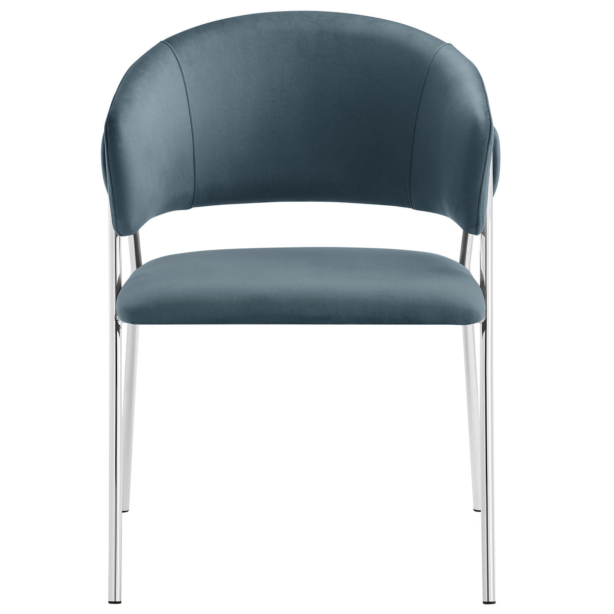 Nella Upholstered Performance Velvet Dining Chair Set of 2