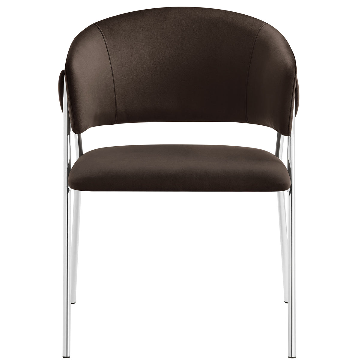 Nella Upholstered Performance Velvet Dining Chair Set of 2