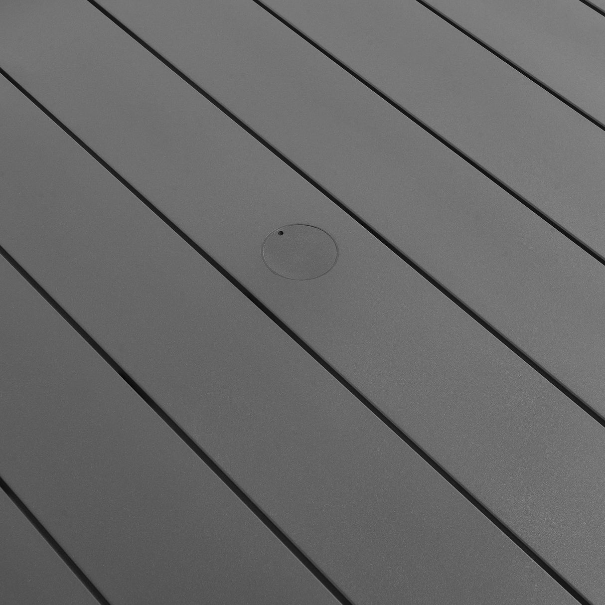 Tahoe Round Outdoor Patio Aluminum Dining Table by Modway