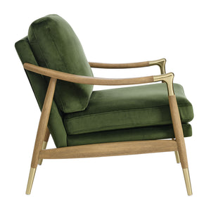 Langford Performance Velvet Accent Armchair by Modway
