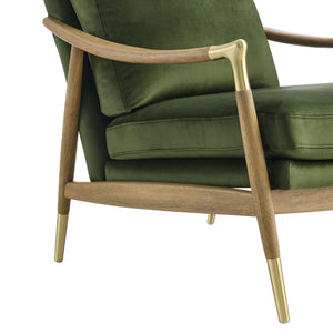Langford Performance Velvet Accent Armchair by Modway