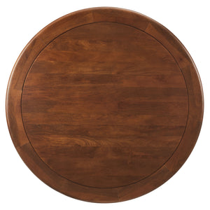 Lippa 48" Round Pedestal Solid Wood Dining Table by Modway