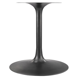 Lippa 48" Round Pedestal Solid Wood Dining Table by Modway