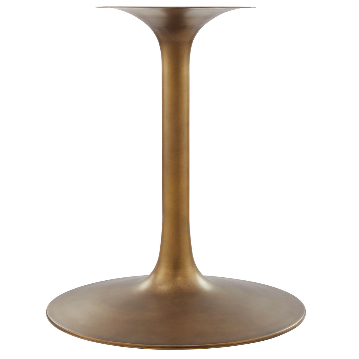 Lippa 60" Round Pedestal Solid Wood Dining Table by Modway