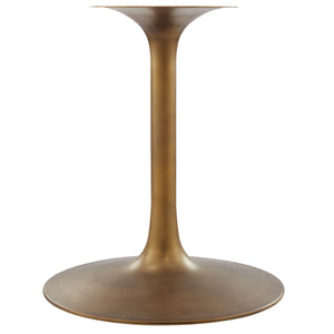 Lippa 60" Round Pedestal Solid Wood Dining Table by Modway