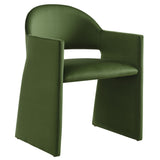 Talia Performance Velvet Dining Armchair by Modway