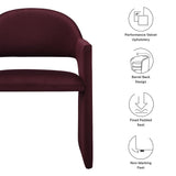 Talia Performance Velvet Dining Armchair by Modway