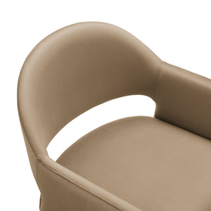 Talia Performance Velvet Dining Armchair by Modway