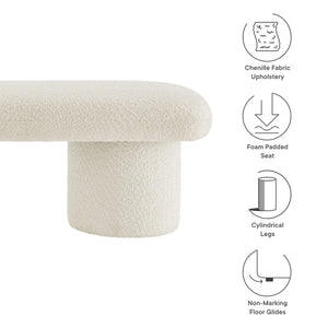Orla Chenille Upholstered Bench by Modway