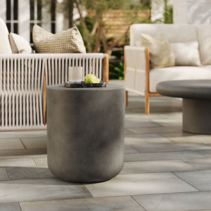 Brion Indoor-Outdoor Patio Concrete Stool by Modway