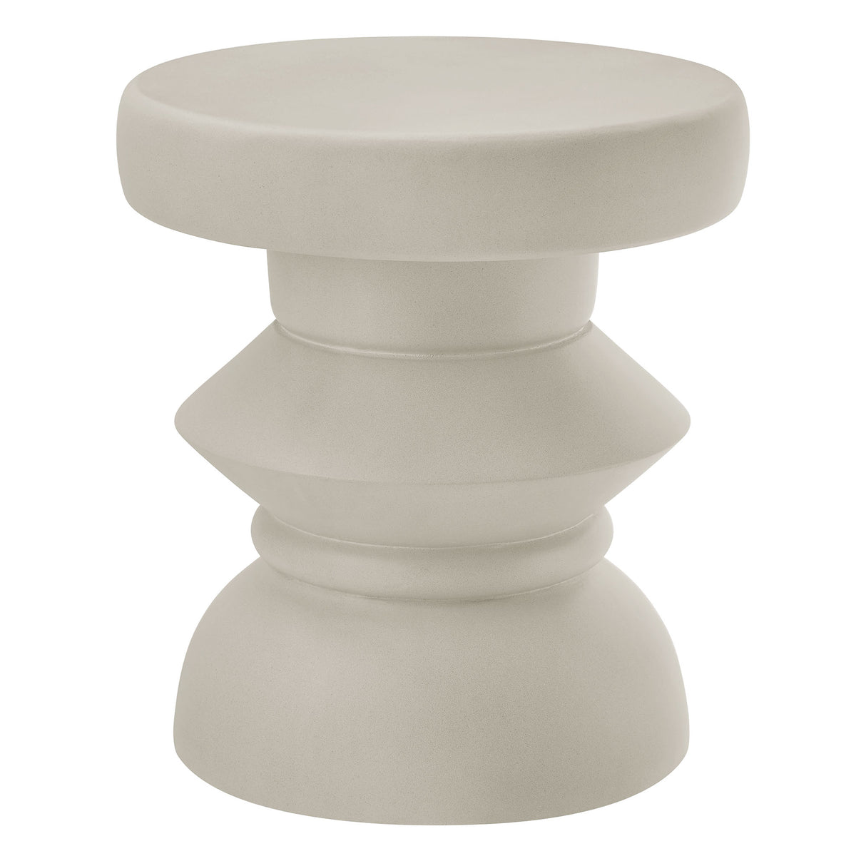 Terza Indoor Outdoor Patio Concrete Side Table by Modway