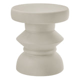 Terza Indoor Outdoor Patio Concrete Side Table by Modway