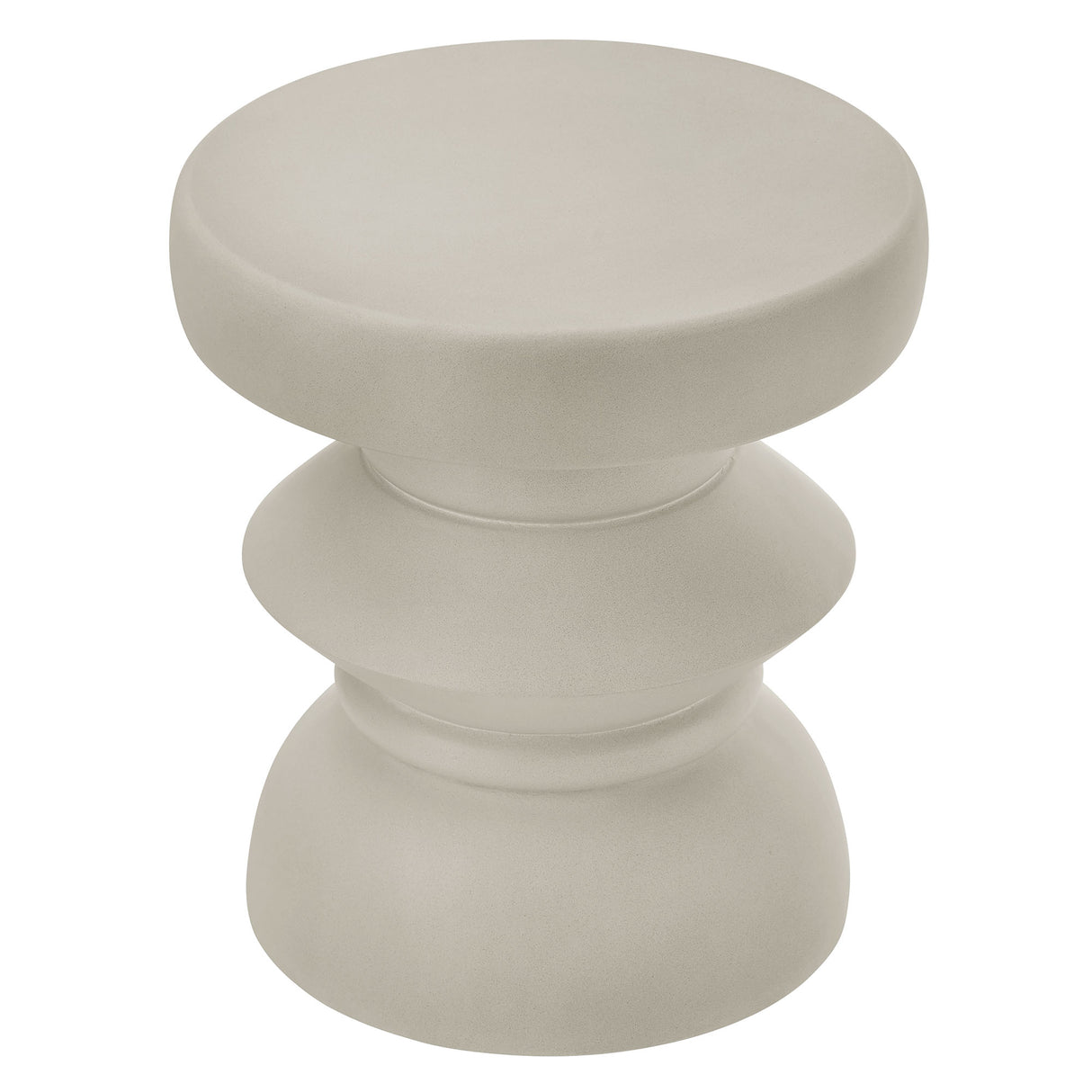 Terza Indoor Outdoor Patio Concrete Side Table by Modway