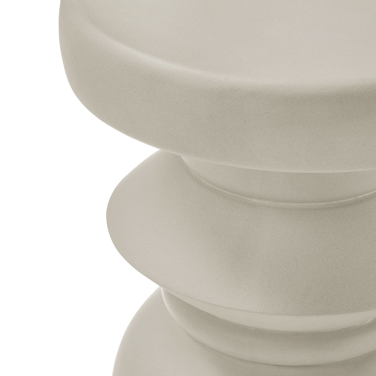 Terza Indoor Outdoor Patio Concrete Side Table by Modway