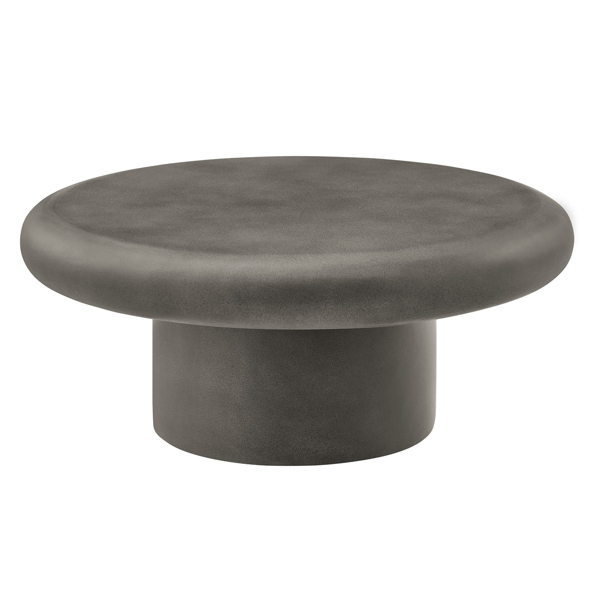 Argos Indoor - Outdoor Patio Concrete Round Coffee Table by Modway