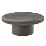 Argos Indoor - Outdoor Patio Concrete Round Coffee Table by Modway