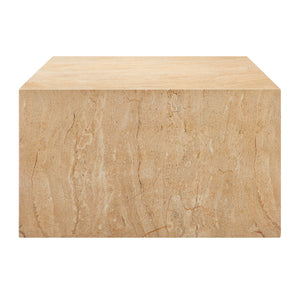 Jordana Square Plinth Concrete Coffee Table by Modway