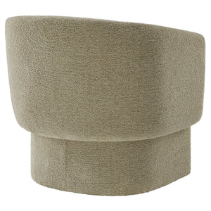 Muse Boucle Fabric Barrel Accent Chair by Modway