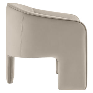Greer Performance Velvet Upholstered Accent Armchair by Modway