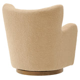 Montrose Wingback Sherpa Swivel Accent Chair by Modway