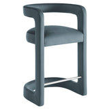 Winslow Performance Velvet Counter Stool by Modway